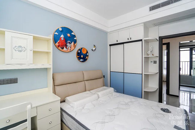 136㎡四居，合理化橫廳構(gòu)筑，軟裝功能改造，詮釋簡約美學(xué)